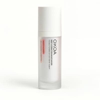 OKOA SKIN Deep Hydration Moisturizer – Firming Anti Aging Moisturizer with Peptides & Botanical Extracts, Helps Improve Skin Elasticity and Reduce Fine Lines & Wrinkles, Daily Face Cream