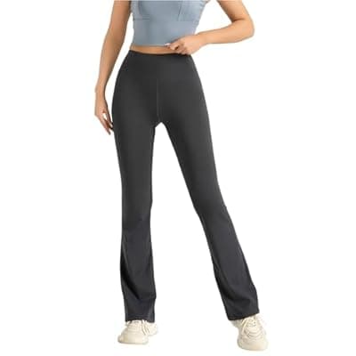 NVOYEGMOY Women's Mini Flare Leggings – High Waisted Yoga Pants Wide Leg Workout Pants - image 1