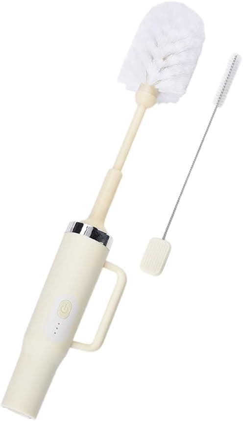 Rechargeable Electric Bottle & Cup Brush, 360° Thorough Cleaning Without Blind Spots, Suitable for Baby Bottles, 64-Ounce Mugs, Straws, Wine Glasses, etc., Easy to Air-Dry and Portable - image 1