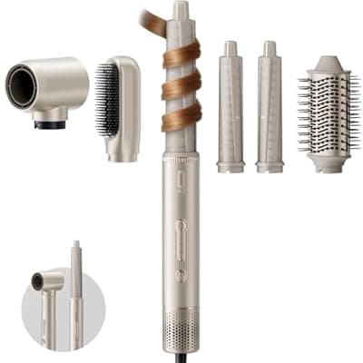 O.H.B 5-in-1 Hot Air Hair Styler, 110,000 RPM High Speed Hair Dryer Brush - image 1