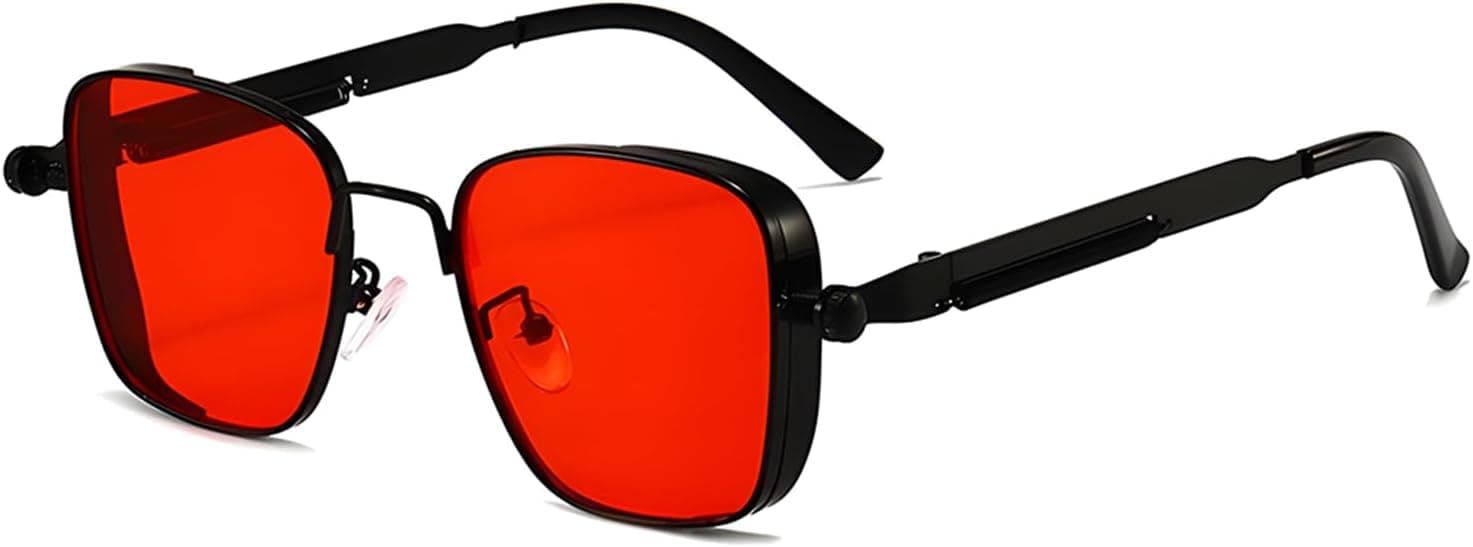 90s Sunglasses for Women and Men, Retro Narrow Rhombus Sunnies Auralyn