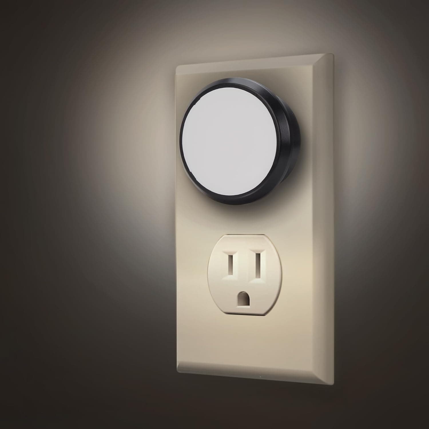 Night Lights Plug Into Wall [2 Pack], LED Night Light with Dusk-to-Dawn Sensor, 5000K Daylight White Brightness Nightlight, Compact Design Nightlights for Bathroom, Hallway,Stairway, Non-Dim - image 1