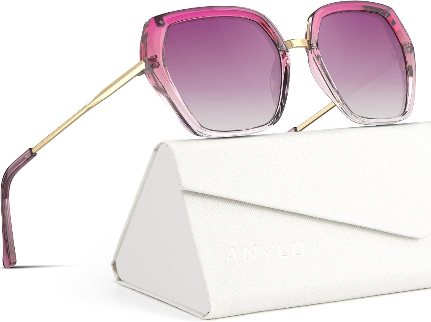 Womens Sunglasses Polarized Sunglasses for Women, Trendy Woman Polarized Ultraviolet Protection Travel