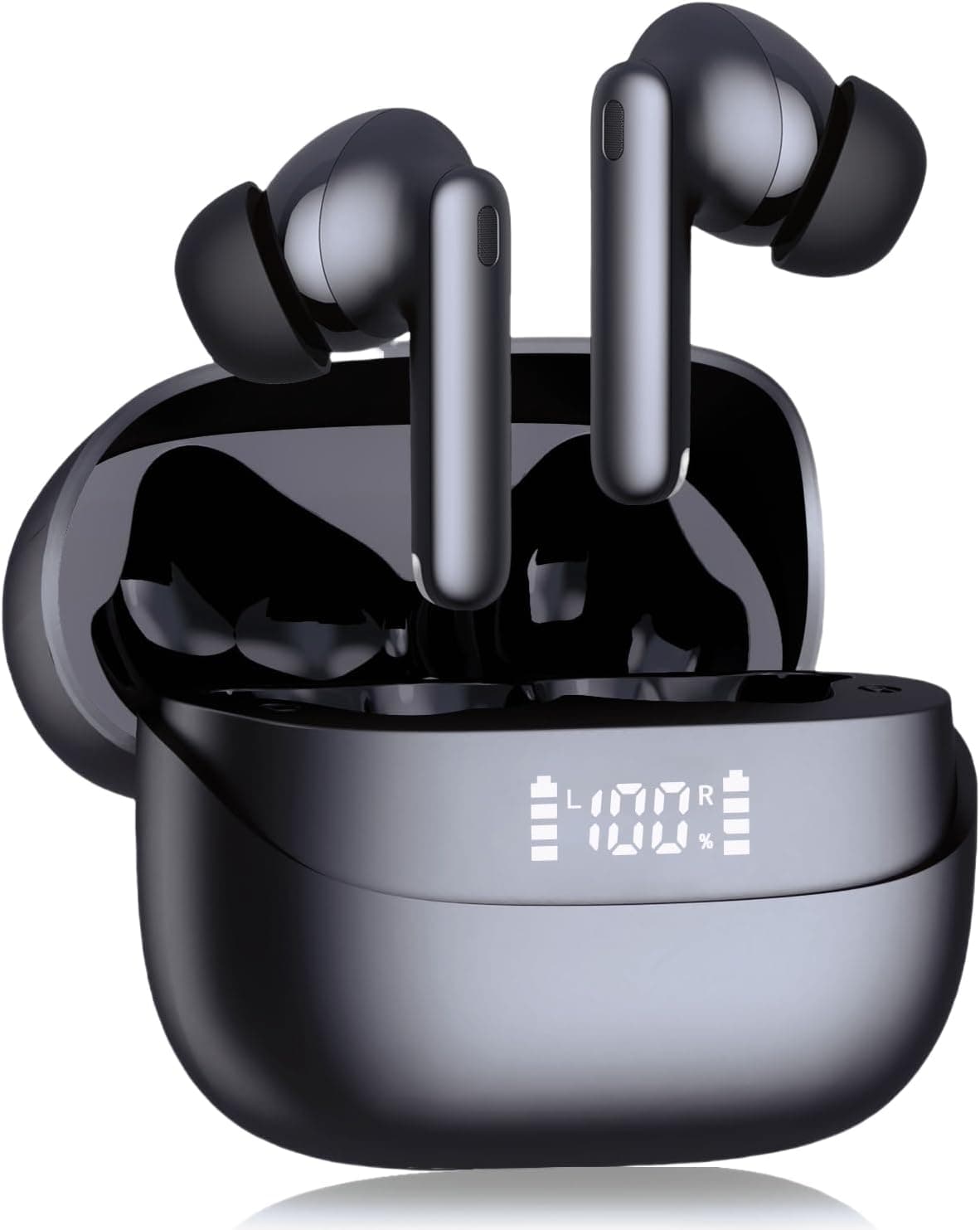 Wireless Earbuds A8 PRO Bluetooth Earbud & in-Ear Headphones Deep Bass Clear Call, IPX7 Waterproof Ear Buds Wireless Earphones, 36Hrs Playtime Compatible with Samsung TV Phone Android - image 1
