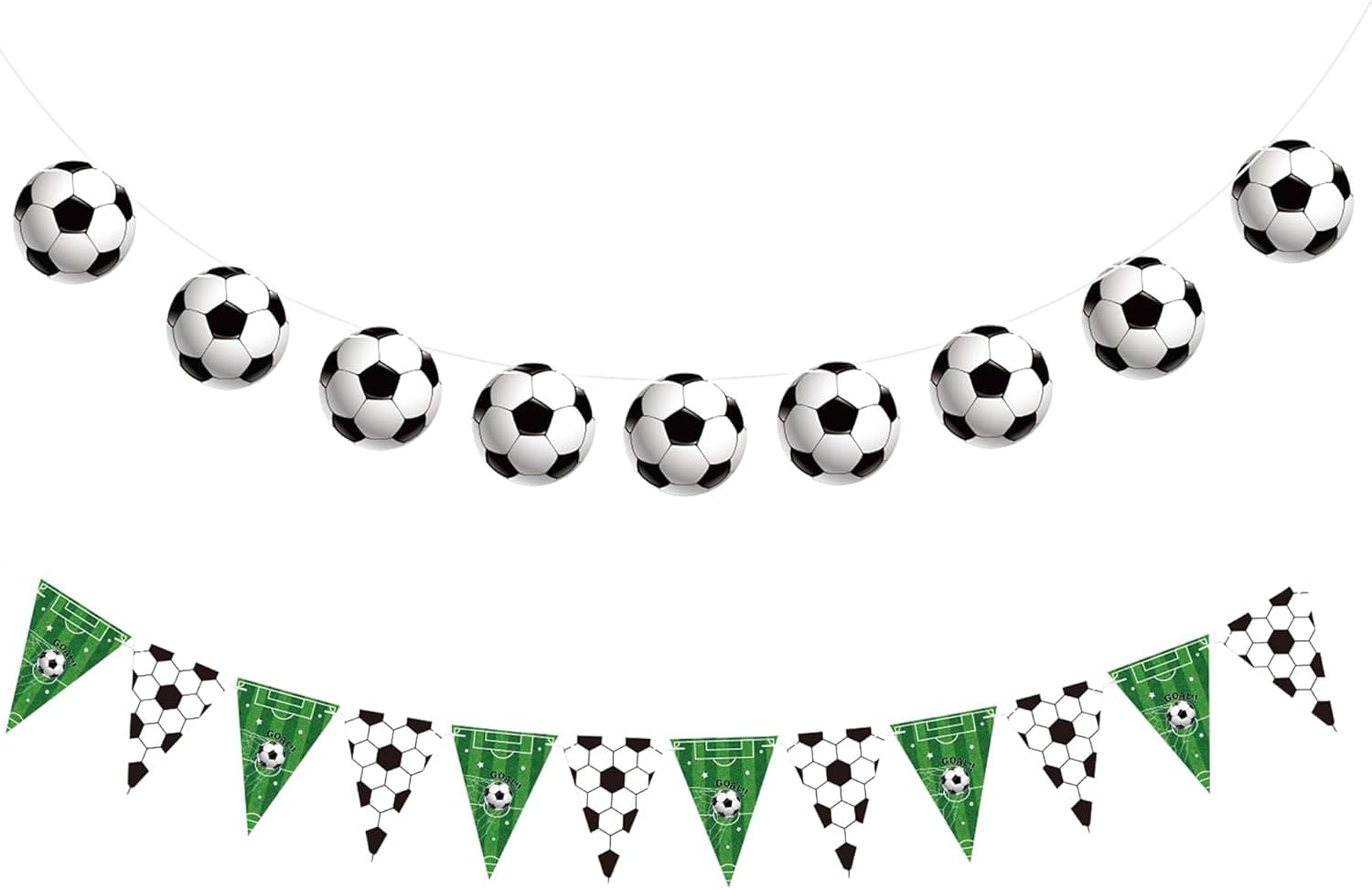 Soccer Birthday Party Decorations - Soccer Banner for 2026 World Soccer Cup,Happy Birthday Banner Backdrop for Soccer Party Decorations - Soccer Sport Theme Party Decor Favors Supplies Indoor Outdoor