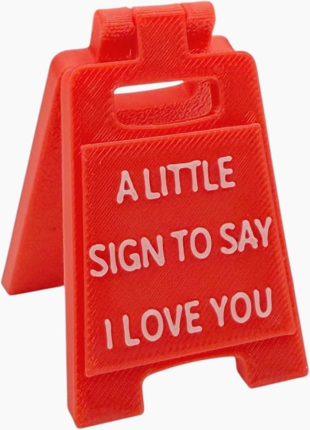 Mini Sign Romantic I Love You Sign Gifts Funny Desk Decor for Lovers Boyfriend Girlfriend - Cute Birthday, Valentines Day, Aniversary Wedding Gifts - image 1