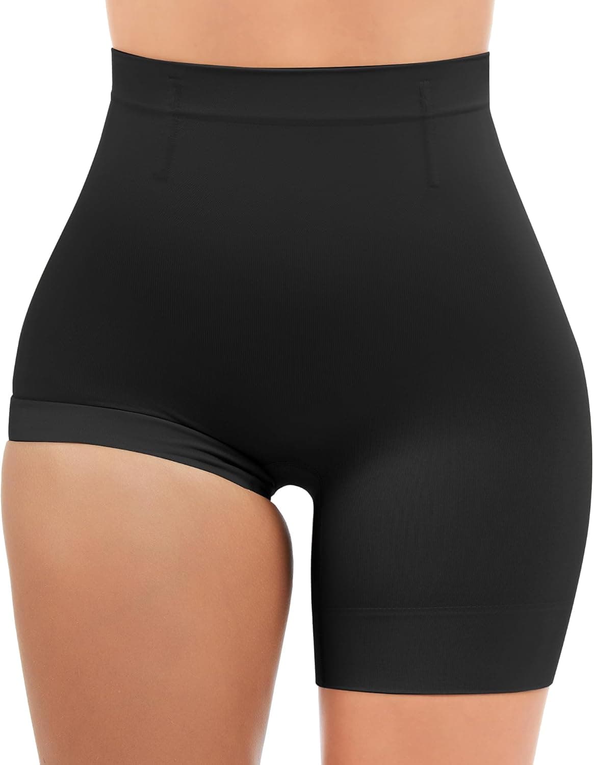 YADIFEN Shapewear for Women Tummy Control, Mid Waist Body Shaper Shorts Butt Lifting Seamless Shapewear Under Dresses - image 1