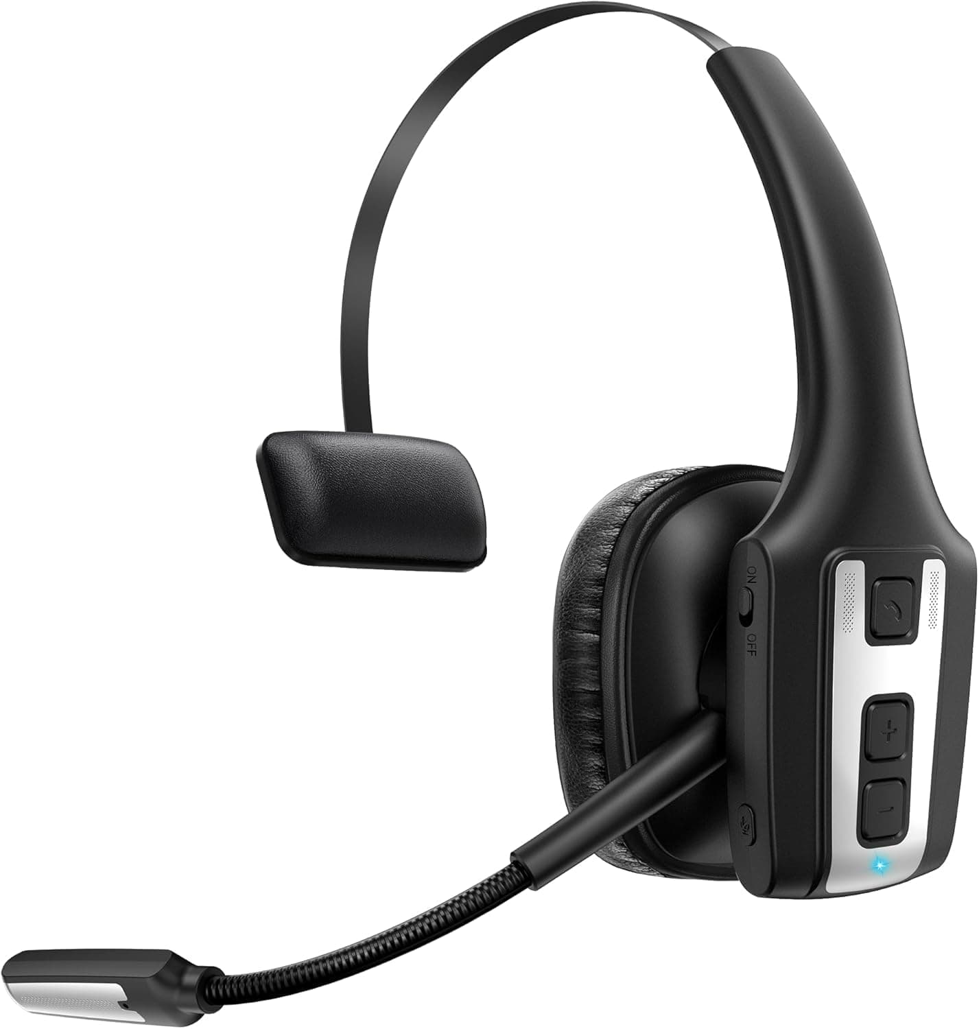Soothielec Wireless Headset with Noise‑Cancelling Mic – Bluetooth Work Headphones for PC & Phone - image 1