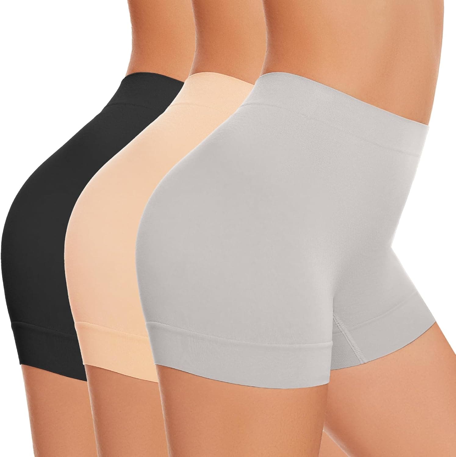 UUMIAER Slip Shorts for Women Under Dresses, Anti Chafing Boyshorts Panties Shapewear Yoga Biker Shorts - image 1