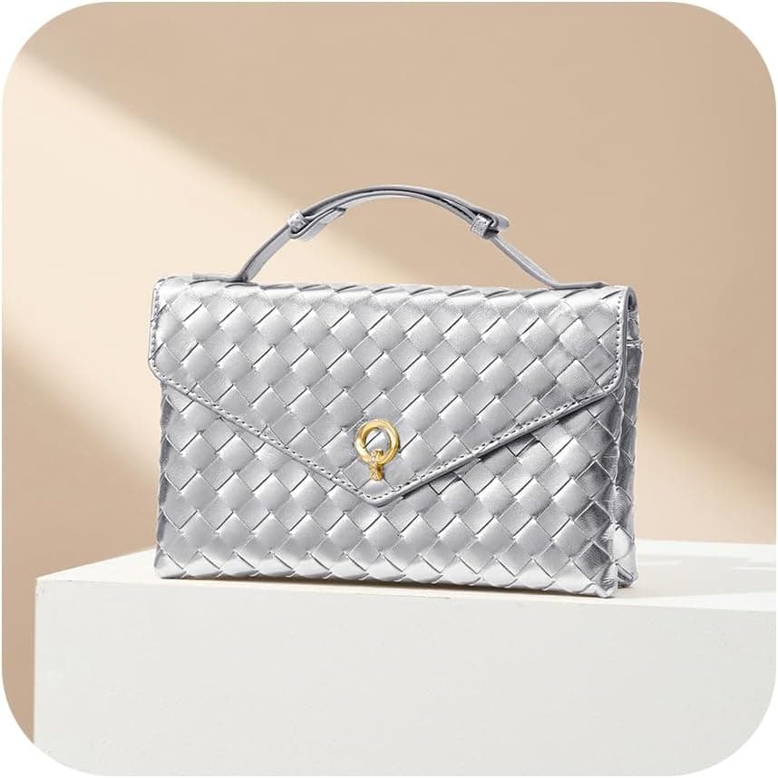 Clutch Purses for Women Formal Evening Crossbody Bags with Adjustable Top Handle PU Leather Envelope Handbags - image 1