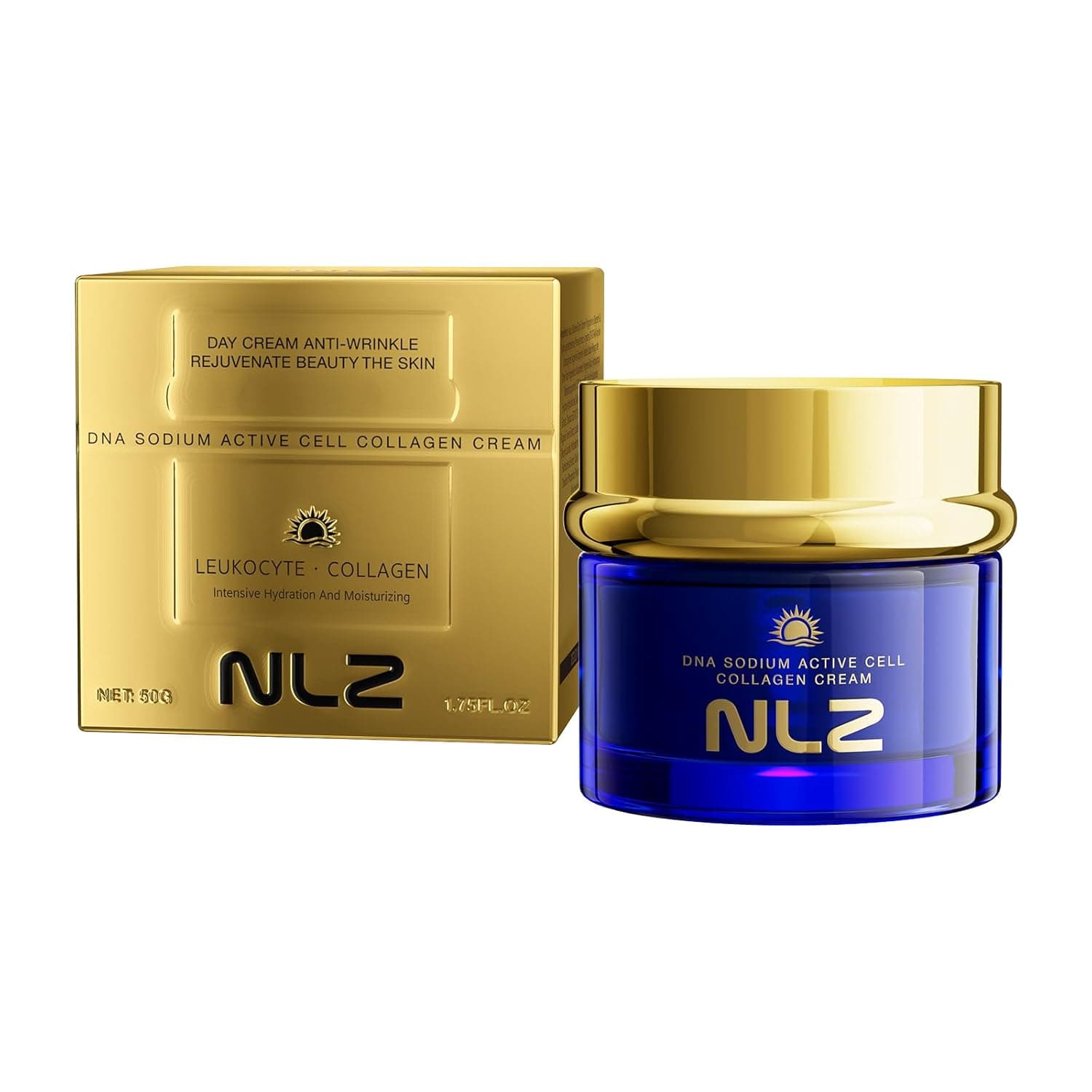Collagen Face Cream With Niacinamide, Face Moisturizer Hydrating Facial Cream, Lightweight Neck Cream Collagen Day & Night Cream 50 g | 1.76 oz