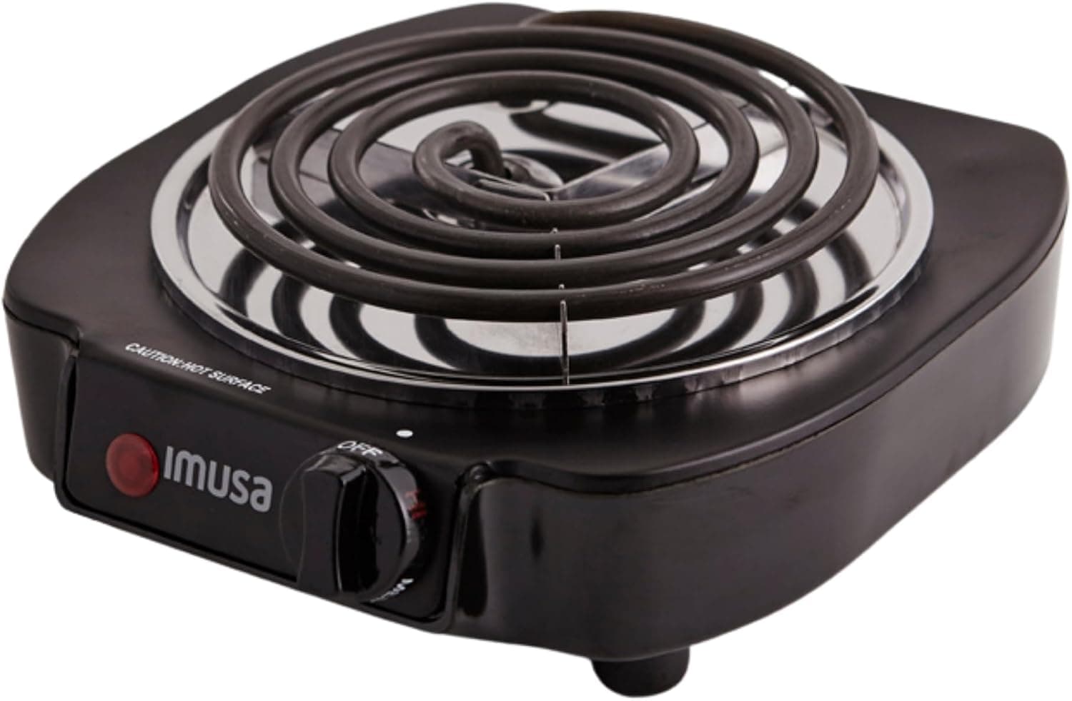IMUSA Single Electric Burner, Black - image 1