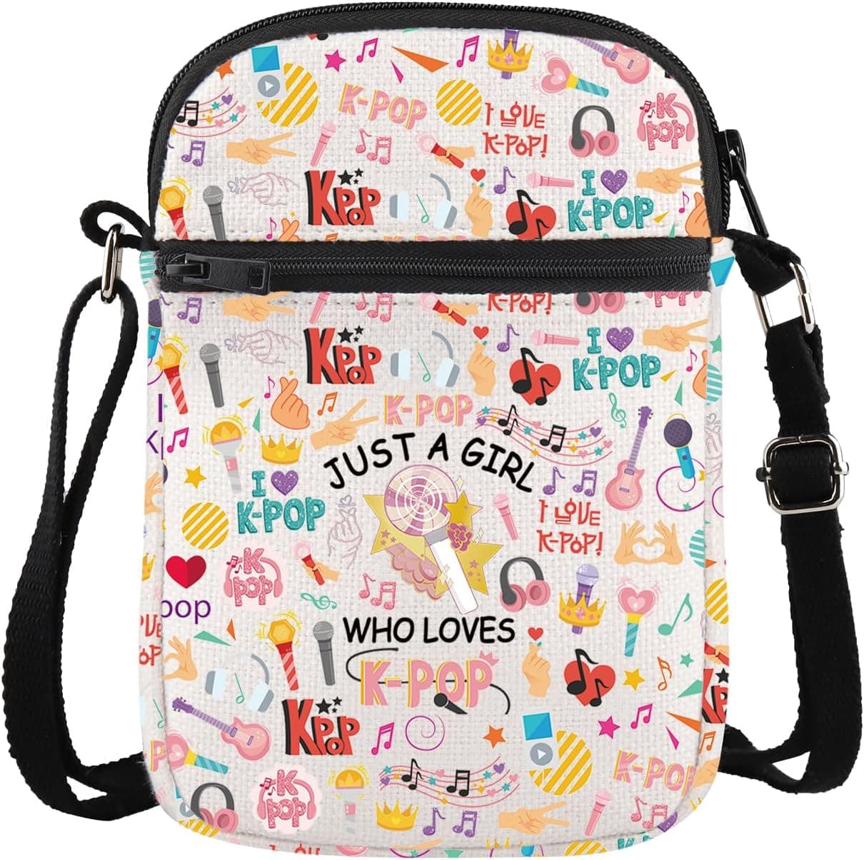 K-Pop Crossbody Bag for K-Pop Music Fan Gift