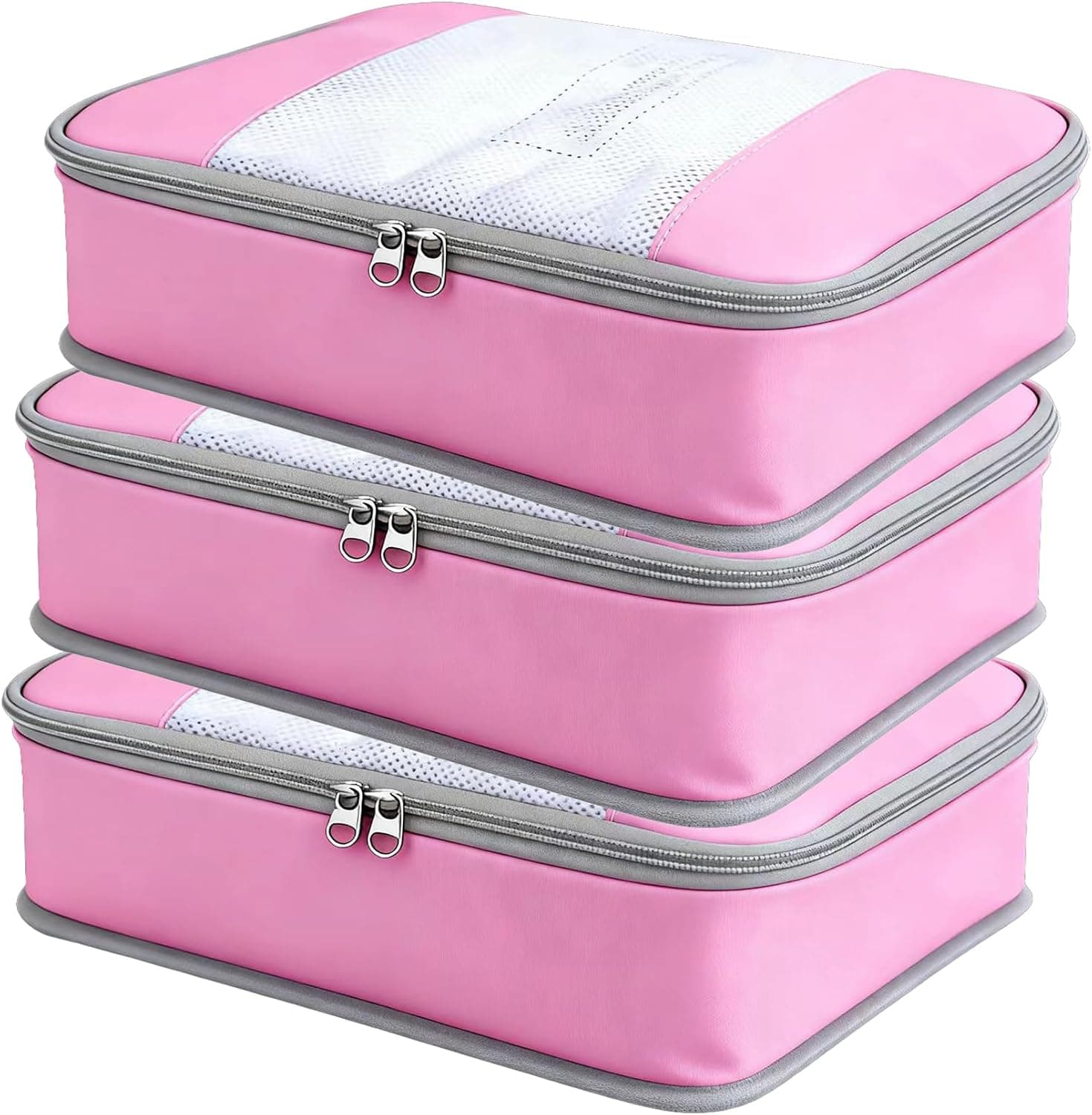 Packing Cubes for 30" Suitcase Travel Luggage Organizers - Travel Organizer Bags Luggage Clothes Accessories Storage Carry on Suitcase Packing Pouches Bag For Men Women Kids 1/4X3PACK - image 1