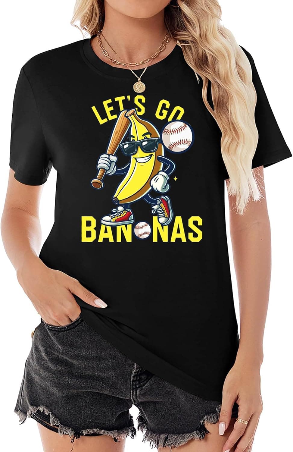 Baseball Shirts Women Game Day Mom T Shirt Funny Baseball Fan Graphic Tee Casual Short Sleeve Tops