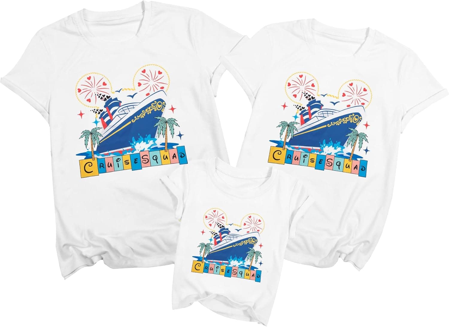 Family Cruise Shirts Family Matching Cruise Outfits Cruise Squad Shirts Magical Tshirts Summer Vacation Tops