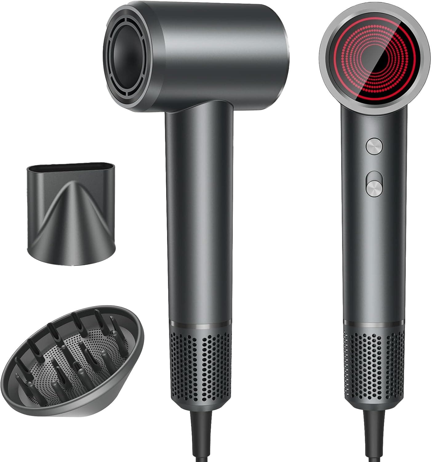 Hair Dryer, Professional Ionic Hair Dryer for Fast Drying, High Speed Hair Blow Dryer with Diffuser for Home Salon Travel, Constant Temperature Hair Care Without Hair Damage - image 1