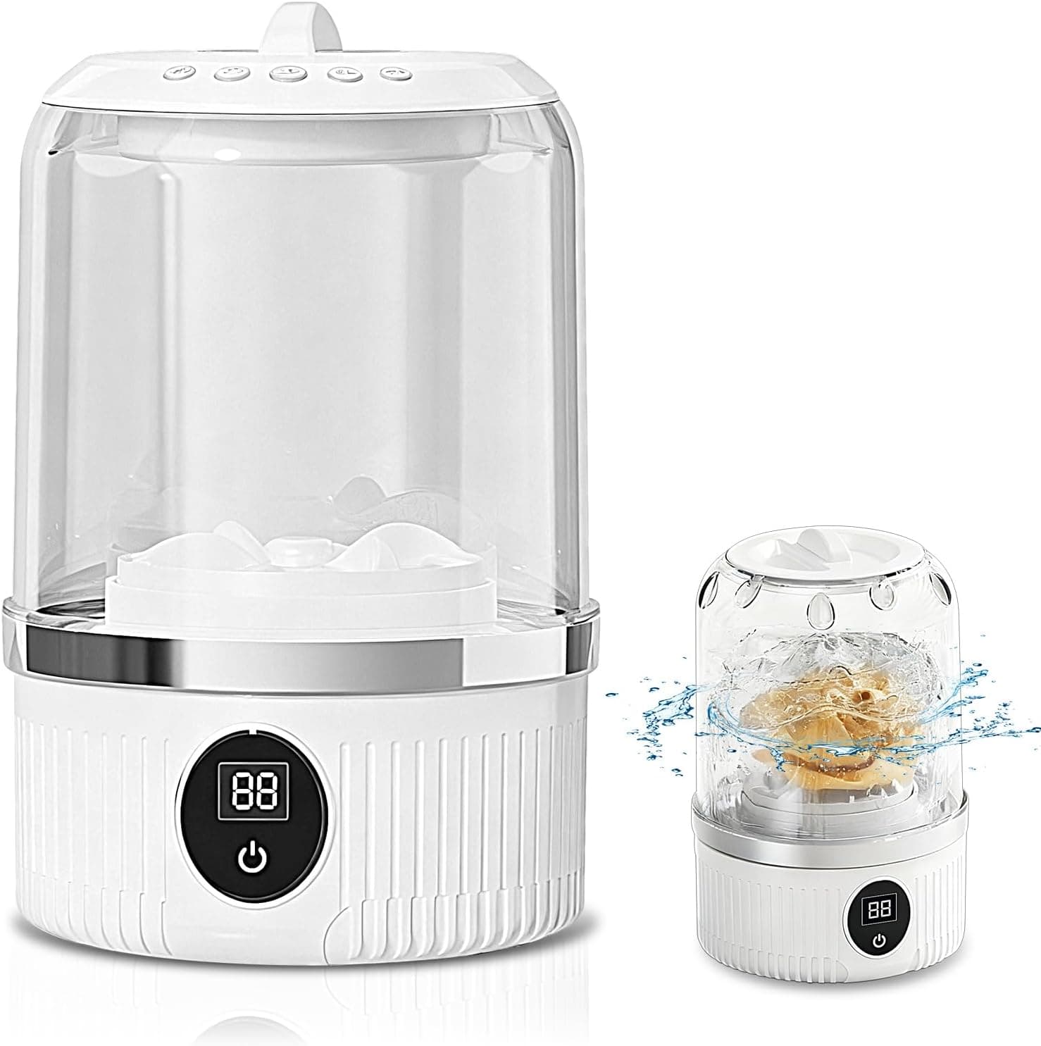 BORUIT Portable Mini Washing Machine – Rechargeable Compact Washer for Travel & Small Laundry - image 1
