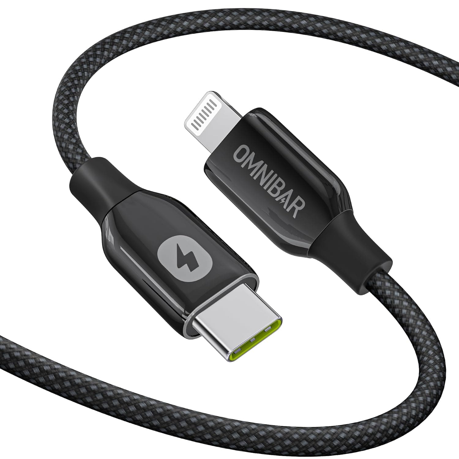 USB C to Lightning Cable (6FT, Woven), MFi Certified iPhone Charger Cord, Nylon Braided Zinc Alloy Type C to Lightning Cable for Apple iPhone 14 13 12 11 X XR XS Pro, Pro Max, Plus, iPad