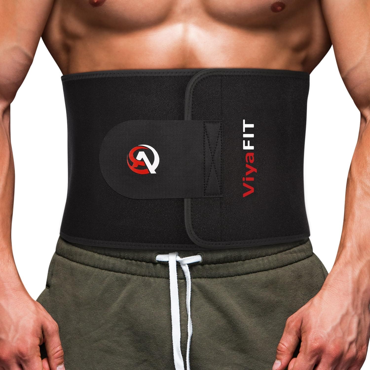 Viyafit Waist Trimmer Belt – Premium Neoprene Sweat Trainer for Women & Men