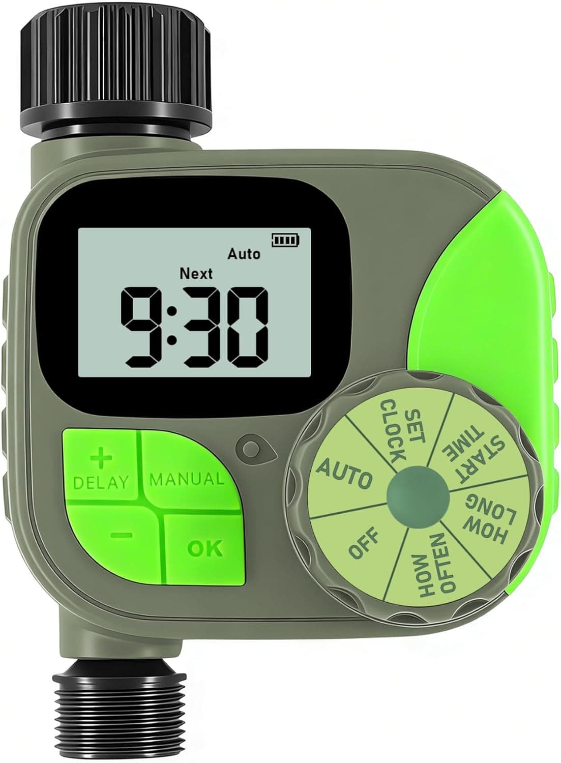 Sprinkler Timer for Garden Hose - Irrigation Timer for Outdoor Faucet, Automatic Programmable Watering Irrigation with Rain Delay/Manual Mode, Watering System Drip Irrigation for Yard Lawn Pool - image 1