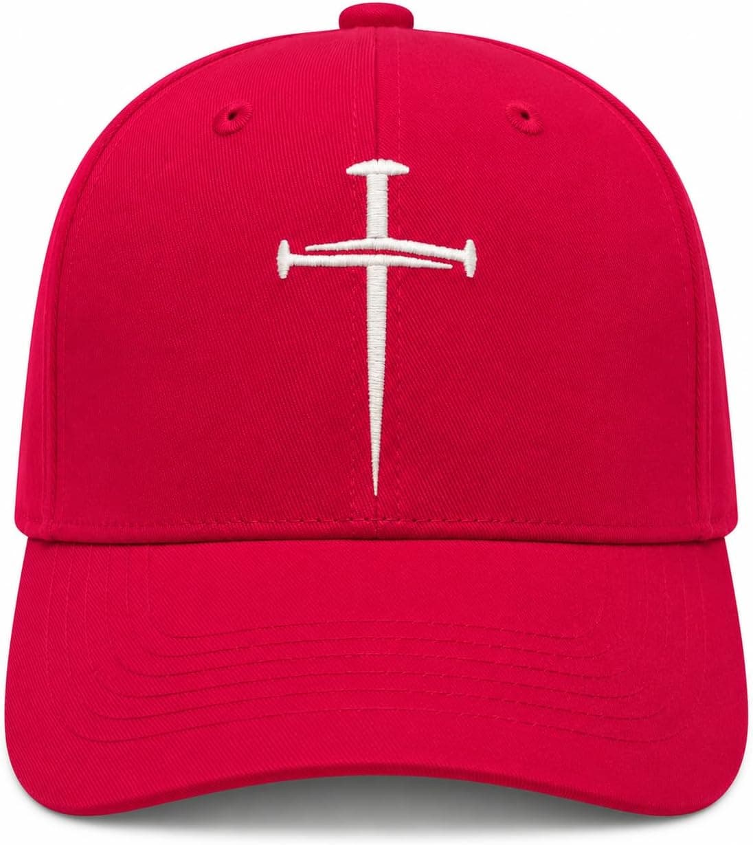 Christian Hat Three Nails Cross Hat Jesus Hat Faith Hat Embroidered Baseball Cap Religious Gift for Men Women
