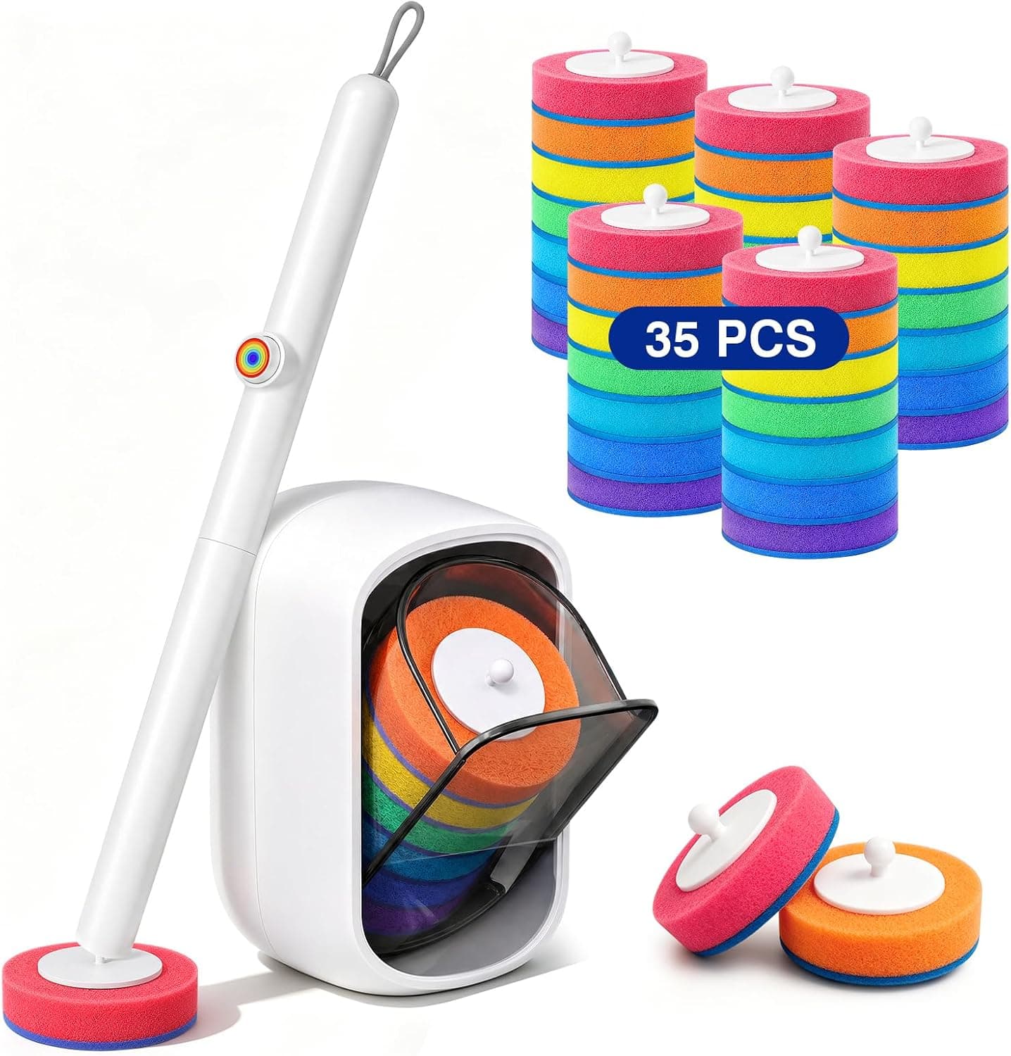 Disposable Toilet Brush Set