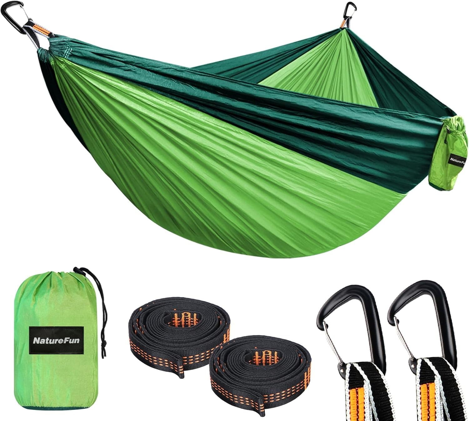 NATUREFUN Ultra-Light Travel Camping Hammock | 300kg Load Capacity