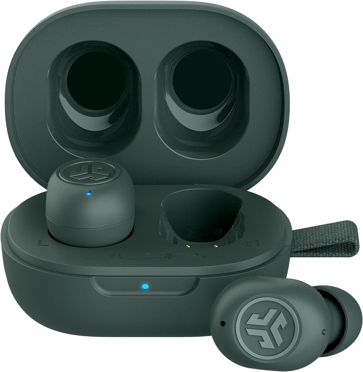 JLab JBuds Mini True Wireless Earbuds, Bluetooth Multipoint, Sage