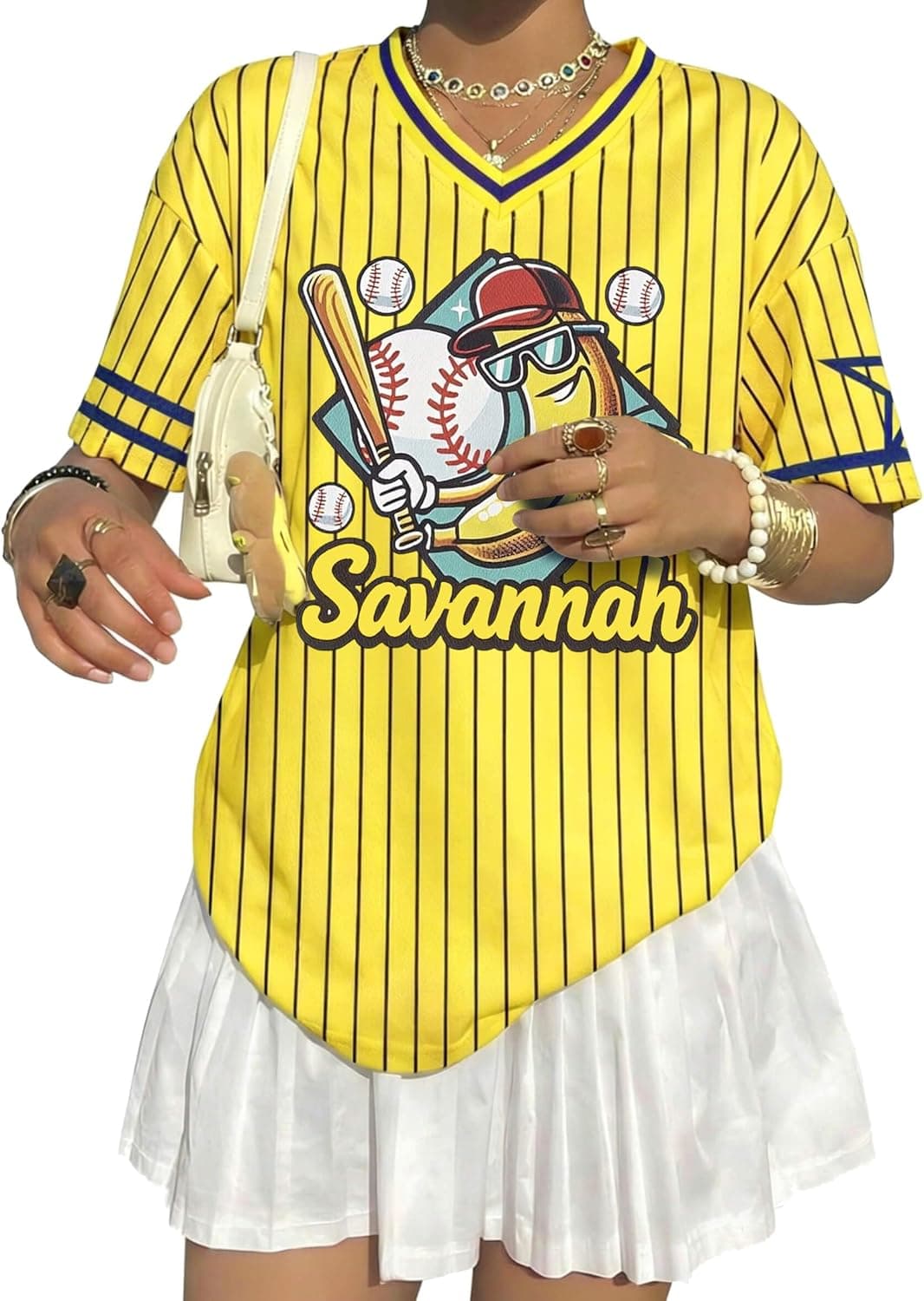 Baseball Jersey Shirts Baseball Shirt Women Quick-Dry Game Day Fan T-Shirt Funny Ballgame Graphic Short Sleeve Tee Tops