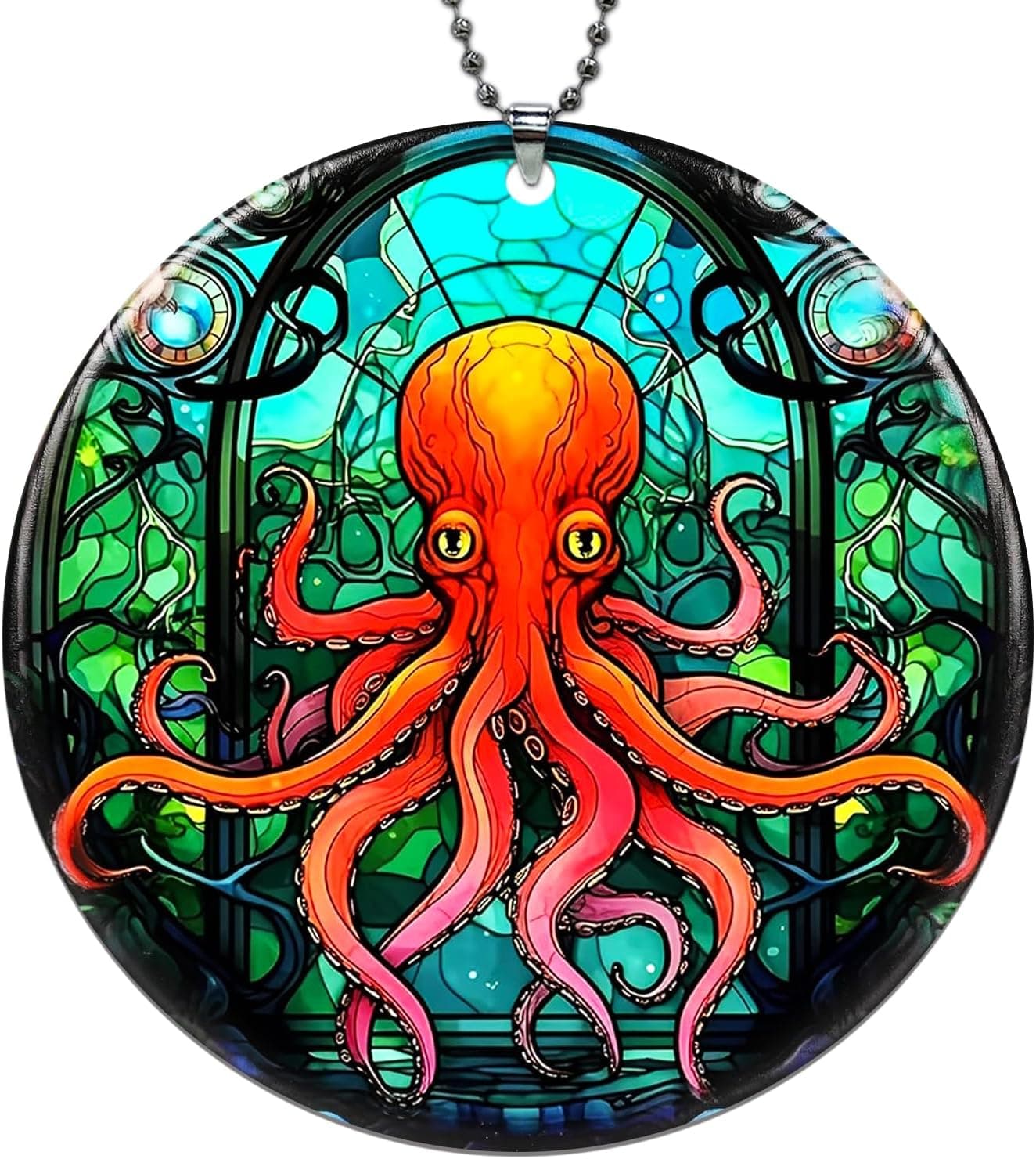 Octopus Christmas Ornament, Octopus Ornaments for Christmas Tree, Ocean Themed Christmas Ornaments, Unique Christmas Ornaments Exchange Ideas, Gifts for Women Men