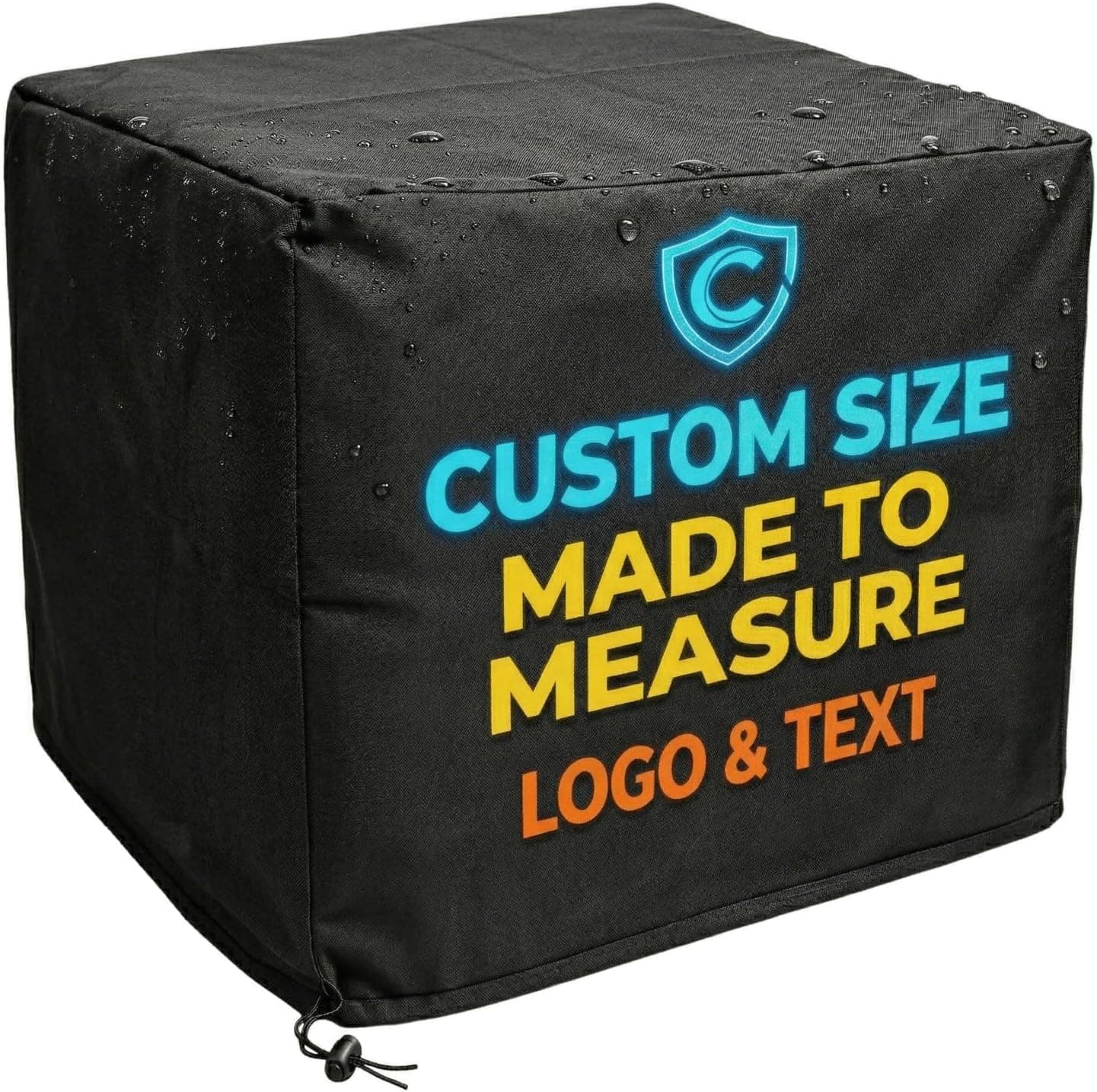 Custom Fit Home Dust Protection Cover - Made-to-Measure Dust Cover with Personalized Logo/Text for Patio Furniture, Equipment, Treadmills, Appliances, Outdoor Air Conditioners (Home Dust Cover)