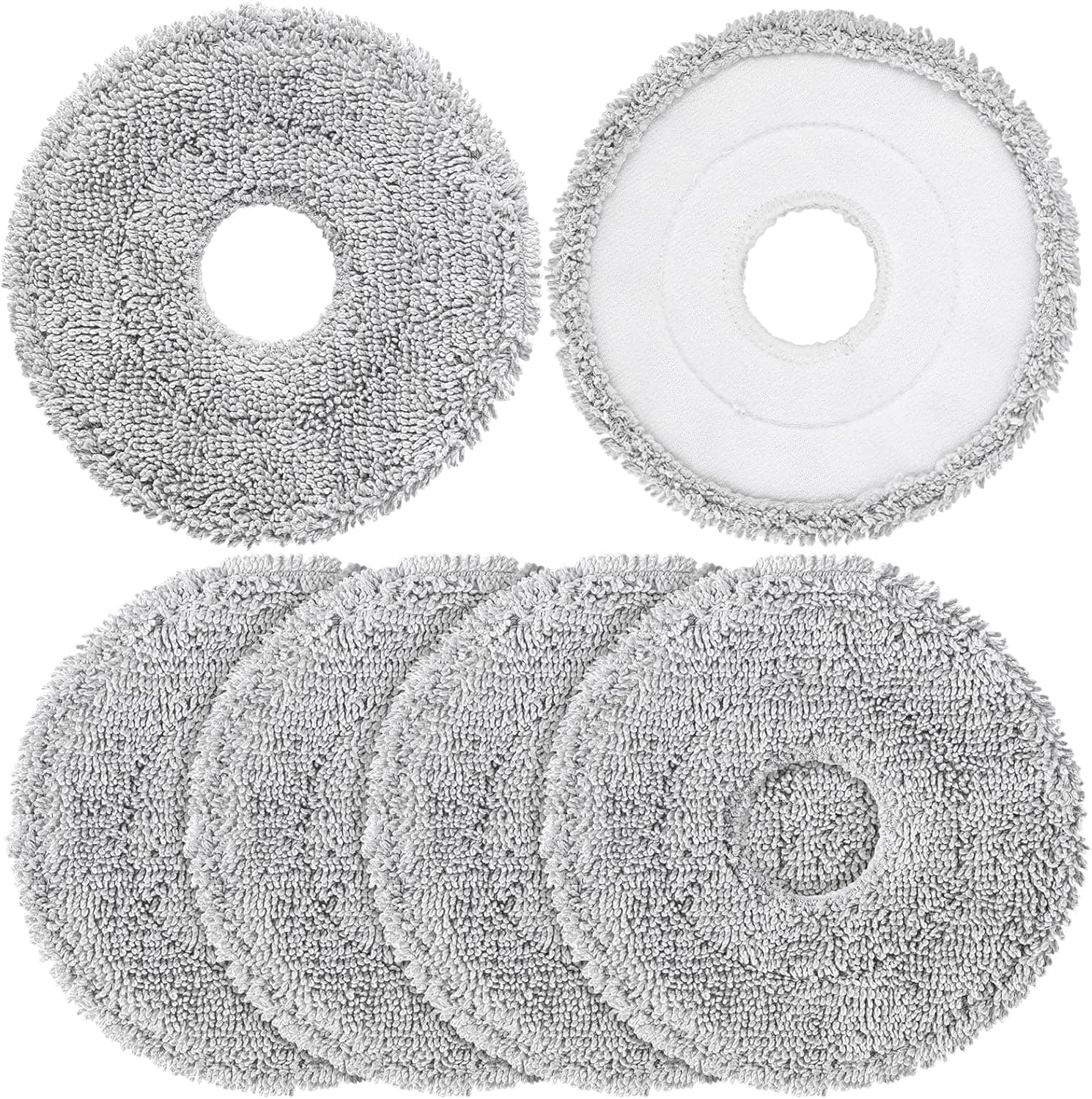 6 Pack Replacement Mop Pads - Compatible with Dreame X40 Ultra/X50 Ultra/L40 Ultra/L50 Ultra Robot Vacuum, Washable Reusable Mop Cloths for L10s Ultra Gen2/X30 Ultra/L10 Ultra
