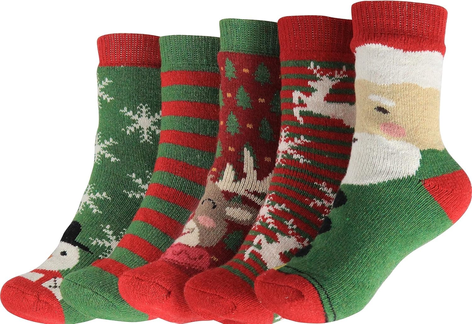 BenSorts Women's Winter Boots Socks Thick Warm Cozy Crew Socks Solid Color Gifts - image 1