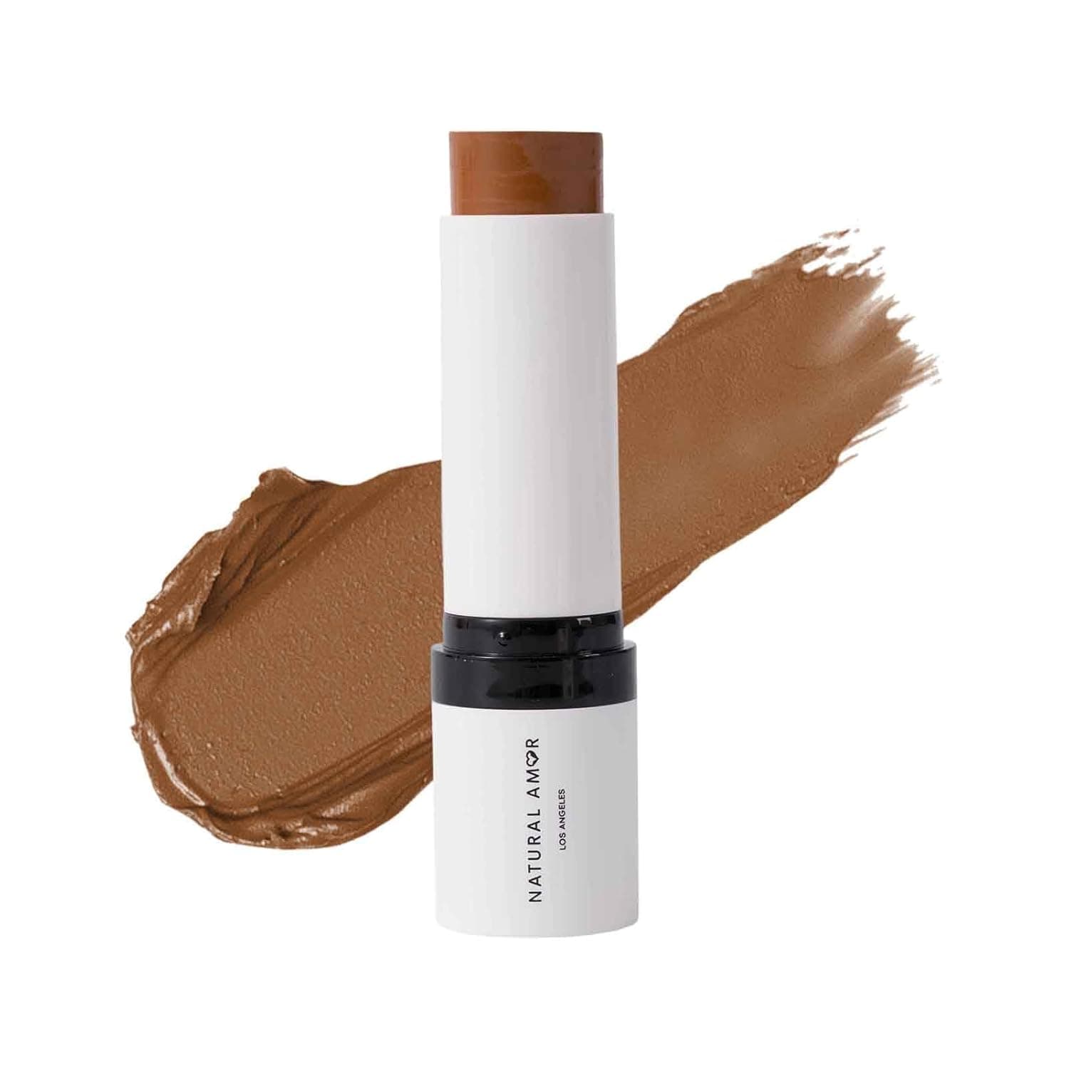 Natural Amor Sculpt Stick, Soothe Cream Contour Stick with Vitamin E, Shea Butter, Matte Finish, Cool Tones, Smooth Blendable Formula, Travel-Friendly Chubby Stick- Truffle