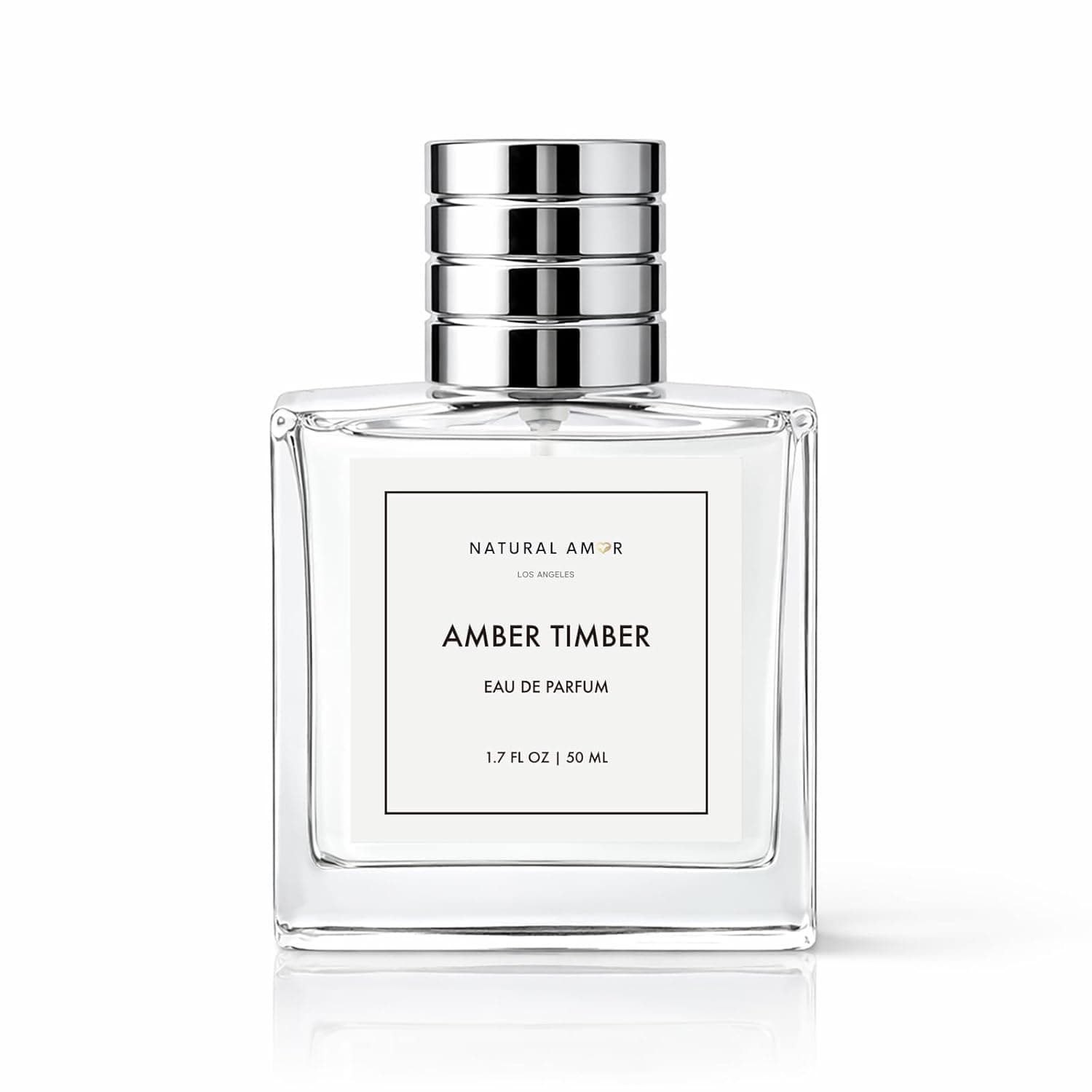 NATURAL AMOR LOS ANGELES Amber Timber Eau de Parfum – Unisex Fragrance with Warm Sandalwood, Cardamom & Amber – Long Lasting Woody Oriental Scent for Men & Women (1.7 fl oz) - image 1
