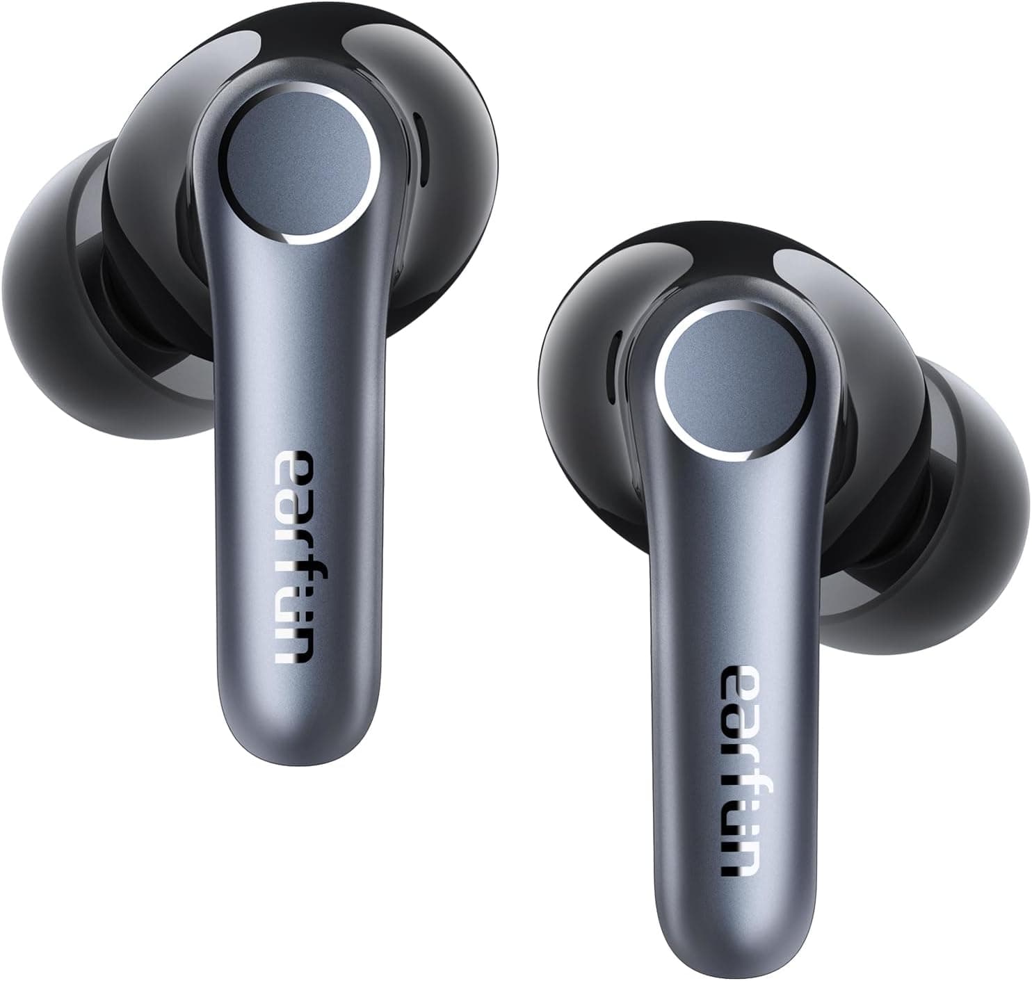 EarFun Air Pro 4 Adaptive Hybrid Noise Canceling Wireless Earbuds, Qualcomm Snapdragon Sound, aptXโข Lossless, 6 Mics AI CVC 8.0 Call, LDAC Hi-Res Audio, 52H Playtime, Bluetooth 5.4, in-Ear Detection