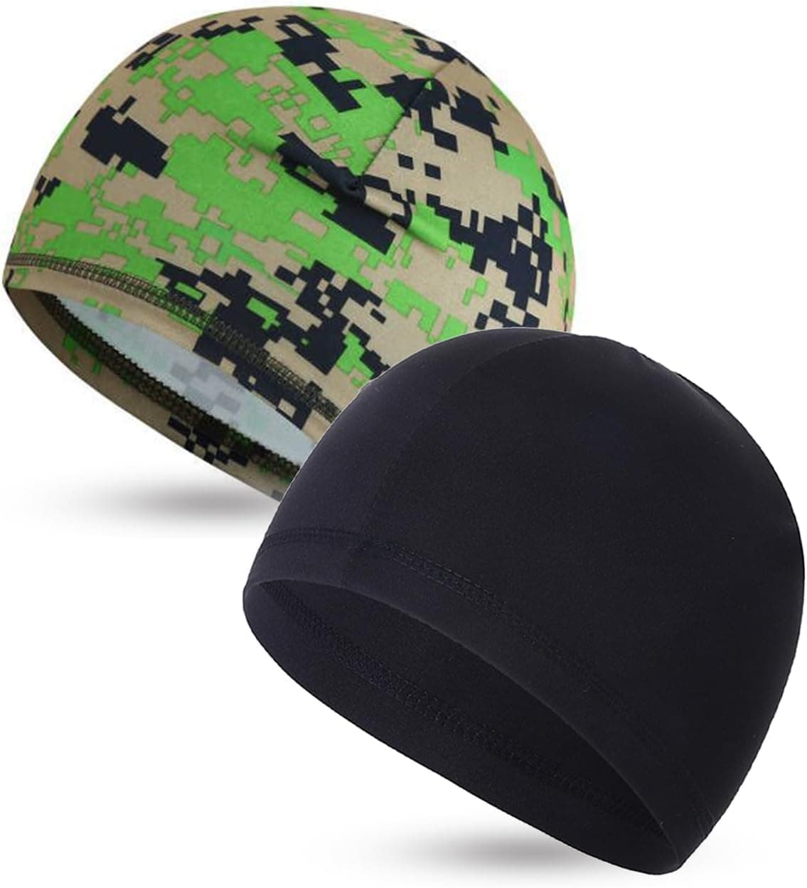 Renil Moisture Wicking Cycling Caps, Lightweight Quick Dry Helmet Liner Running Beanie Caps for Men and Women - image 1