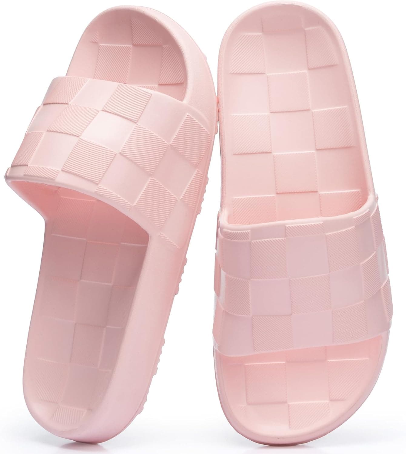 Cloud Womens Sandals - Bathroom Shower Shoes - Non Slip House Slippers - Lightweight Beach Slides Essentials for Home Travel Pool Gym