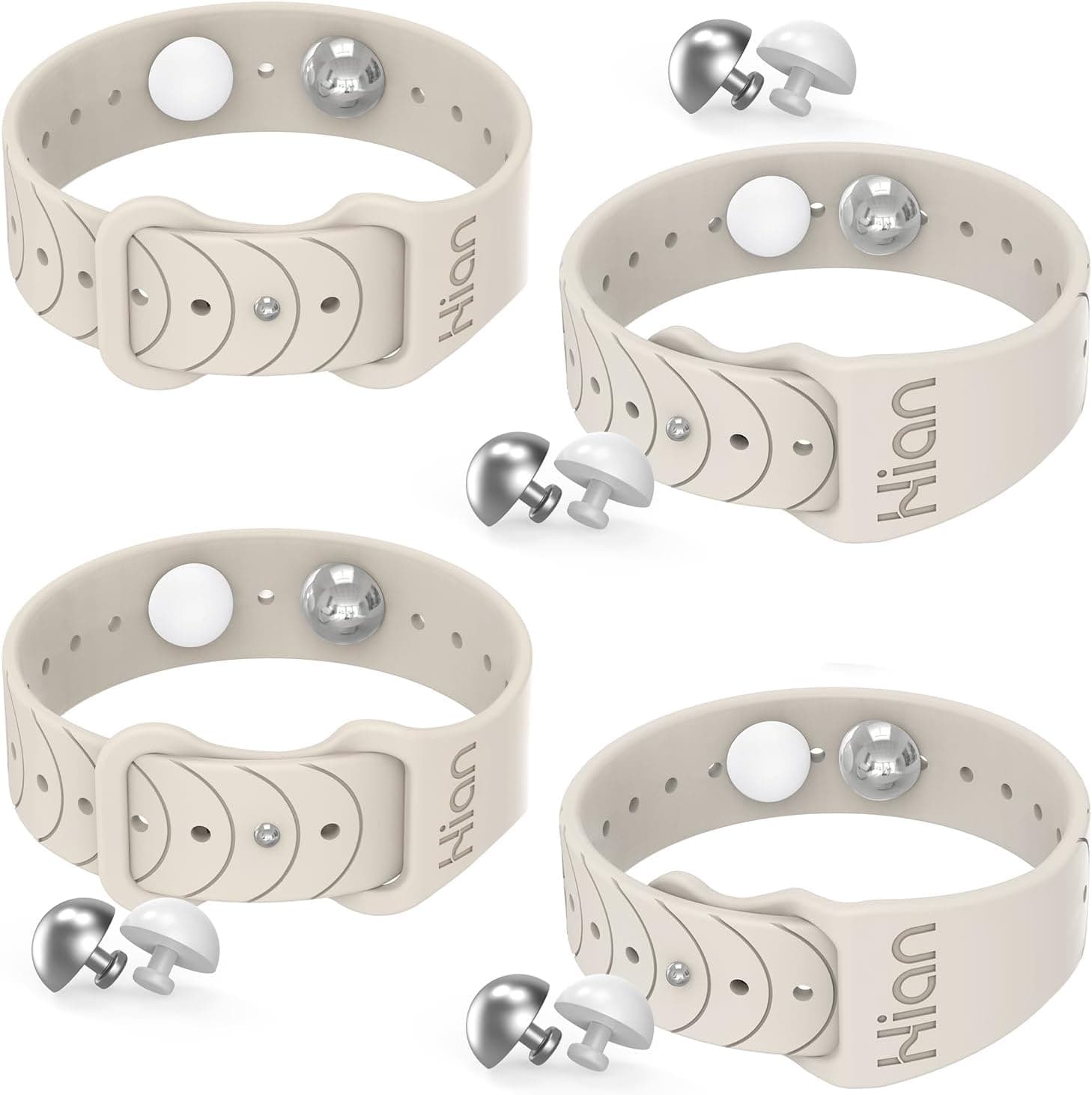 Motion Sickness Bracelets Wristband Sea Sickness for Adult Kids & Pregnant Women, Acupressure Anti Nausea Wristbands for Car Sea Air Cruise Travel Sickness, Relief Motion/Morning Sickness - 2 Pairs