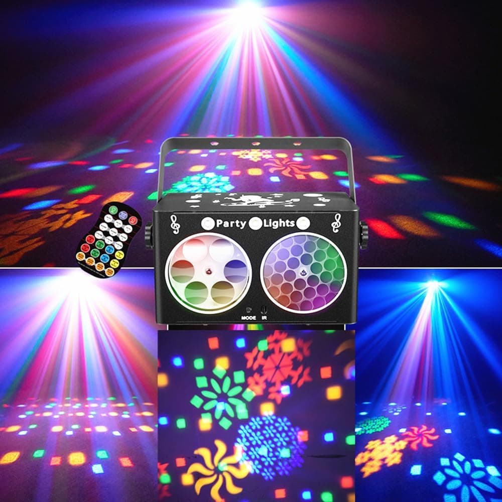 Party DJ Disco Light 3-in-1 Projector by XHXD - image 1