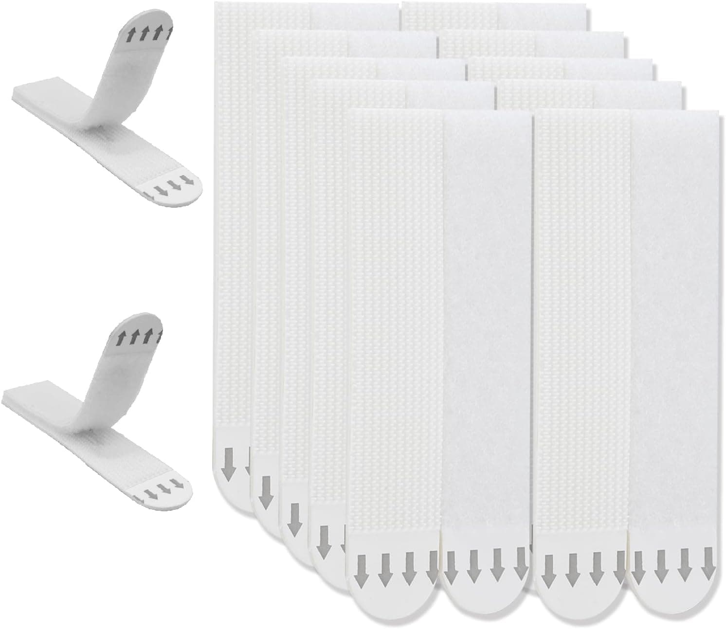 Large Picture Hanging Strips Heavy Duty, 16-Pairs(32 Strips) Sticky Picture Hangers for Walls No Damage Wall Picture Hangers Without Nails Refill Adhesive Poster Strips