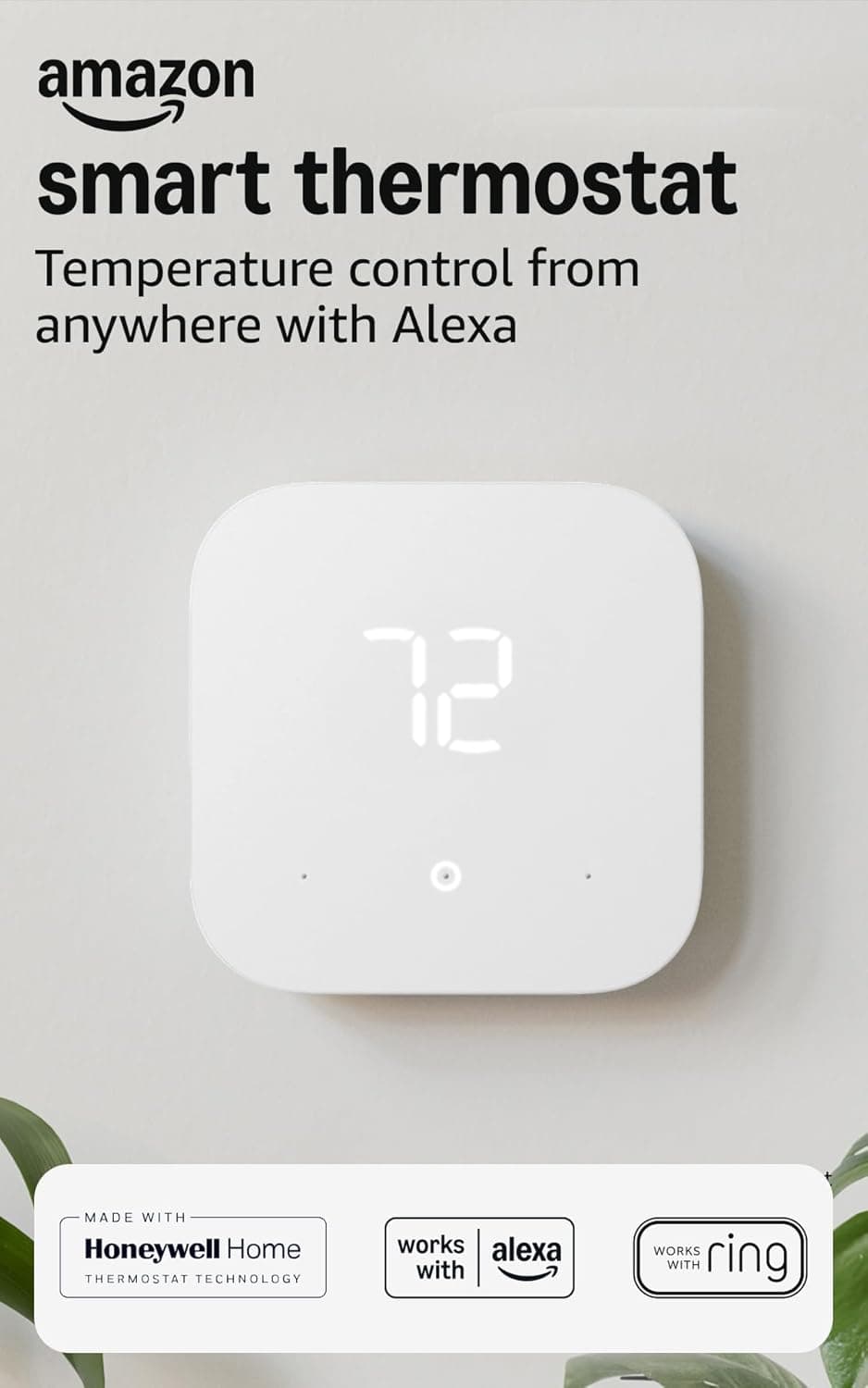 Amazon Smart Thermostat - Save Money & Energy with Alexa