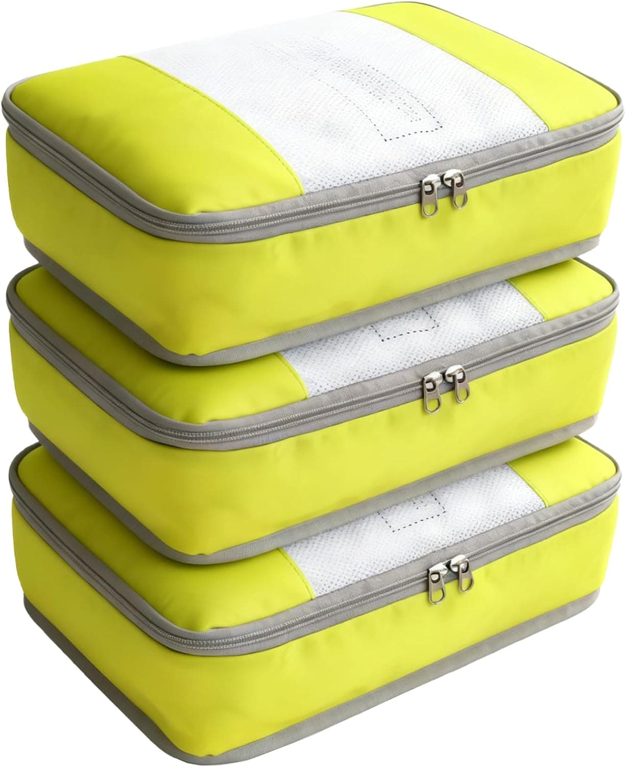 Packing Cubes for 19" Suitcase Travel Luggage Organizers - Travel Organizer Bags Luggage Clothes Accessories Storage Carry on Suitcase Packing Pouches Bag For Men Women Kids 1/2X3PACK