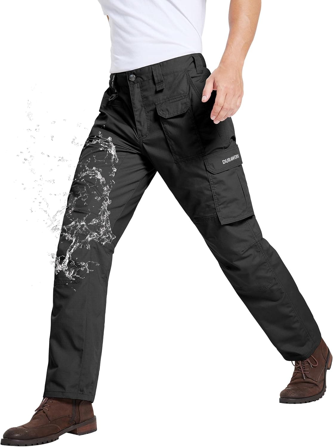 Men's Cargo Pants, Water Resistant Work Pants, Durable Ripstop Tactical Pants, EDC Hiking Pants, Hunting Pants - image 1