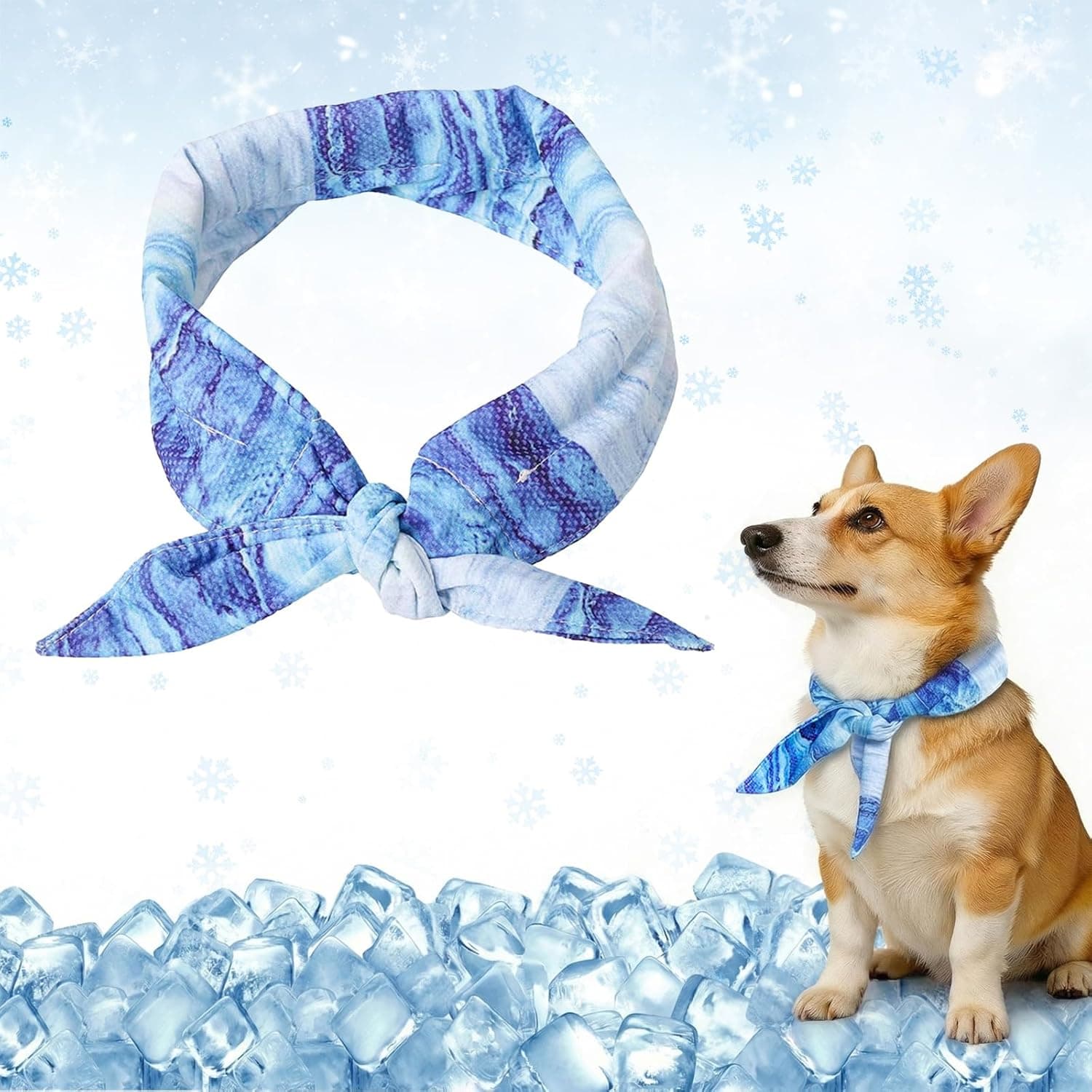 Cooling Collar for Dogs, Cooling Dog Bandana, Cooling Collar for Pets, Cooling Bandana for Dogs, Cooling Collars for Dogs to Cool the Dog