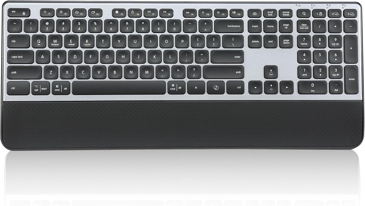 CITLLA Wireless Keyboard, Full Size Multi‑Device Bluetooth Keyboard - image 1