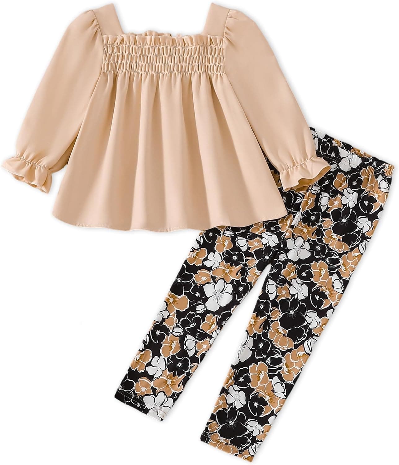 Toddler Girl Clothes Fall Winter 2 Piece Outfits Pant Set Size 3t-8Years