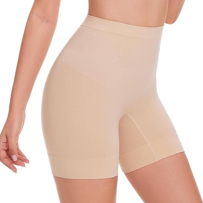 ForeverShaper Tummy Control Shapewear Shorts for Women Mid Waist Body Shaper Butt Lifting Thigh Slimmer Under Dresses - image 1