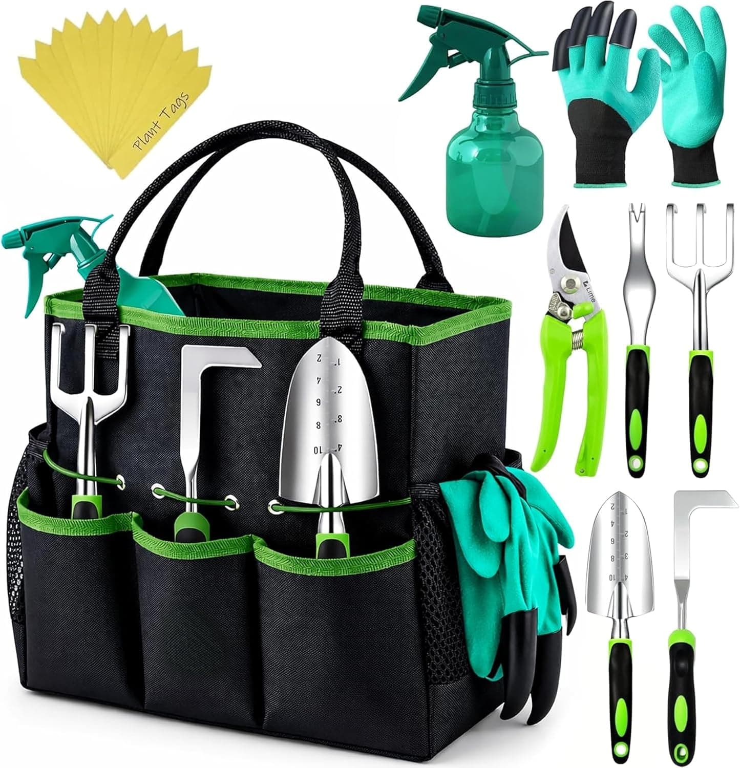 Heavy Duty Gardening Tools Set - Durable, Ergonomic Garden Tools for Women, Men, Mom, Dad